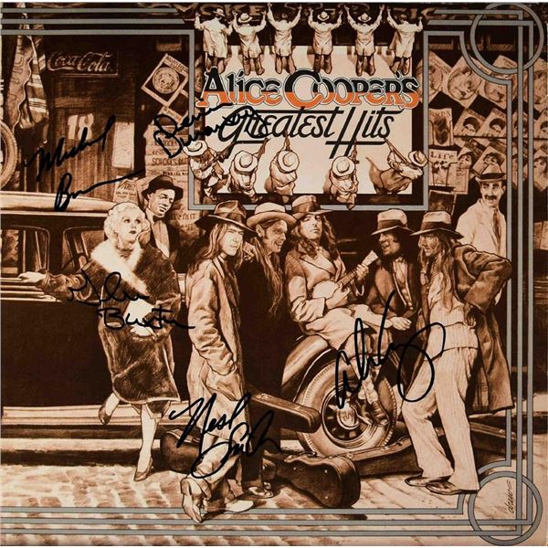 Alice Cooper signed Greatest Hits album