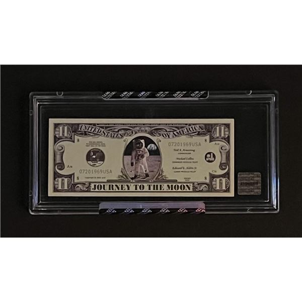 Apollo 11 Limited Edition Encapsulated NASA  Walk on the Moon Commemorative Bill