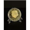 Image 1 : US President Donald Trump 2019 Gold Plated Commemorative Collectors Coin