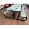 Image 2 : Green Picnic Table 72" x 29" x 28"H