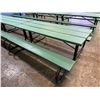 Image 3 : Green Picnic Table 72" x 29" x 28"H