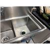 Image 6 : GSW SE15153N Stainless 3-Basin Sink w/ Faucet 51" x 22" x 46"H (37" to sink)
