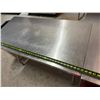 Image 9 : Metal Folding Kitchen Work Table 48" x 24" x 34"H