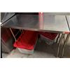 Image 1 : VEVOR Stainless Steel Kitchen Work Table