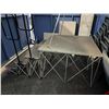 Image 5 : Large Elevated Mobile Stage w/ 42 Squares 4'x4' each & 3 Sets of Stairs (contents not included)