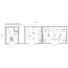 Image 5 : Ameri-Can 828 Oasis Towable Mobile Restroom Trailer w/ Separate Handicap Unit 8" x 28"L