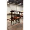 Image 2 : RUSTIC 2-WHEEL VENDOR WAGON