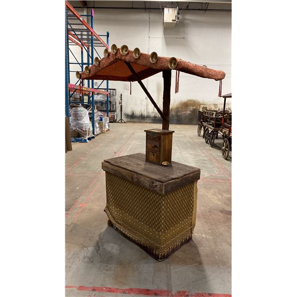 RUSTIC VENDOR STATION