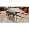 Image 1 : RUSTIC 2-WHEEL WOODEN CART