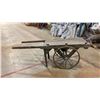 Image 2 : RUSTIC 2-WHEEL WOODEN CART