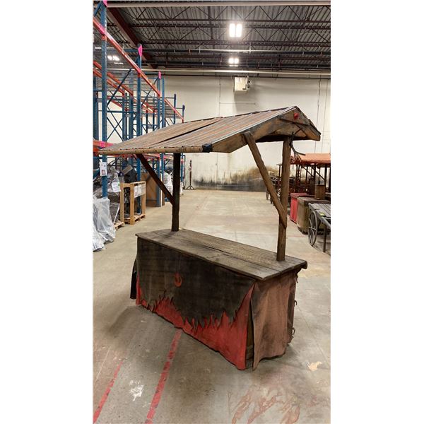 RUSTIC VENDOR STATION