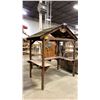 Image 1 : WOODEN VENDOR GAZEBO SHOW PROP 86"W X 4'D X 92"H