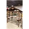 Image 2 : WOODEN VENDOR GAZEBO SHOW PROP 86"W X 4'D X 92"H