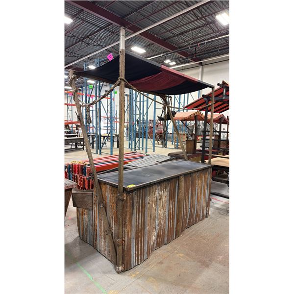 RUSTIC VENDOR STATION