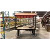 Image 2 : PORTABLE 4-WHEEL VENDOR CART