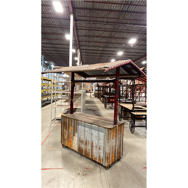 RUSTIC VENDOR STATION