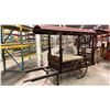 Image 1 : RUSTIC 2-WHEEL VENDOR WAGON