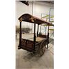 Image 3 : RUSTIC 2-WHEEL VENDOR WAGON