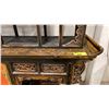 Image 3 : ORNATE CHINESE MOTIF SHELVING UNIT