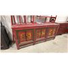 Image 3 : ORNATE CHINESE MOTIF SHELVING UNIT