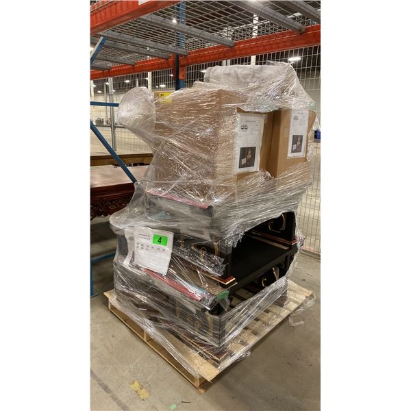 PALLET OF ASSORTED SHOW PROPS & FURNITURE