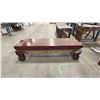 Image 1 : ORNATE WOOD COFFEE TABLE