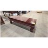 Image 3 : ORNATE WOOD COFFEE TABLE
