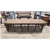 Image 1 : ORNATE WOOD HALL TABLE
