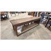 Image 3 : ORNATE WOOD HALL TABLE