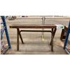 Image 1 : RUSTIC WOOD TABLE