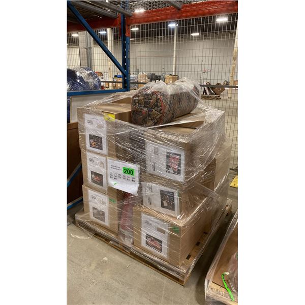 PALLET OF ASSORTED SHOW PROPS & FURNITURE