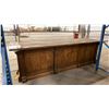 Image 1 : RUSTIC WOOD SIDEBOARD 52"W X 128"L X 38" H