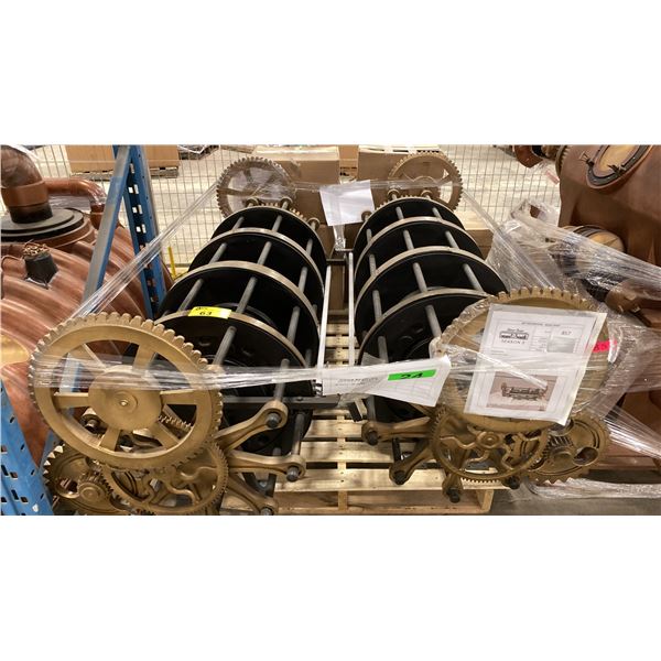 PALLET OF ASSORTED AIR SHIP SHOW PROPS