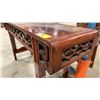 Image 3 : ORNATE WOODEN HALL TABLE