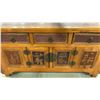 Image 3 : ORNATE WOODEN SIDEBOARD