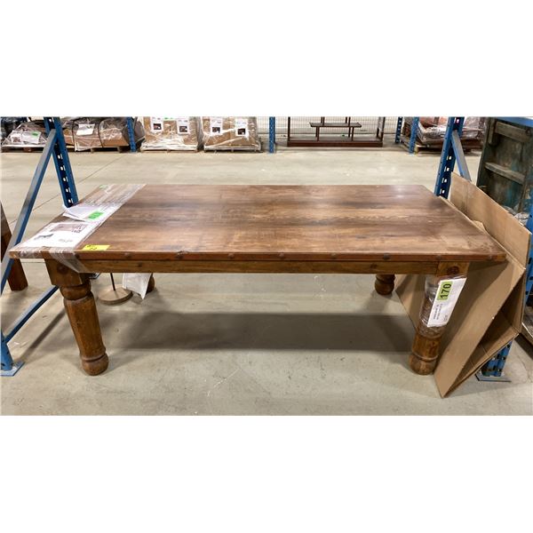 WOOD DINING TABLE
