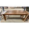Image 1 : WOOD DINING TABLE