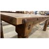 Image 3 : WOOD DINING TABLE