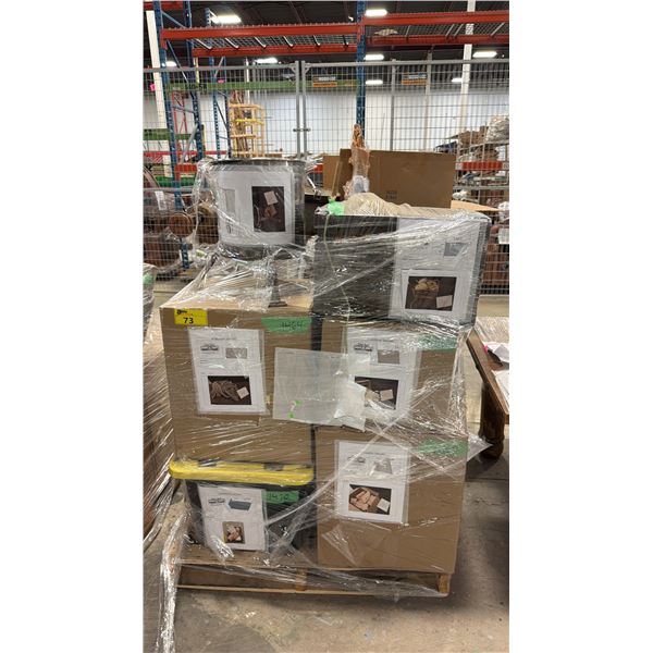 PALLET OF ASSORTED SHOW PROPS & FURNITURE