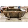 Image 2 : RUSTIC WOODEN TROUGH