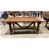 Image 1 : WOOD DINING TABLE