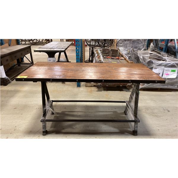RUSTIC WOODEN TABLE