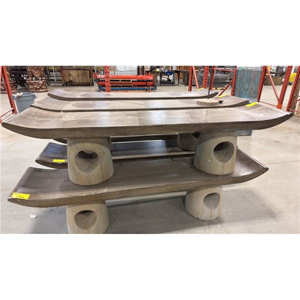 BENCH SHOW PROP 81"L X 17.5"W X 21.5" H