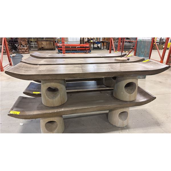 BENCH SHOW PROP 81"L X 17.5"W X 21.5" H