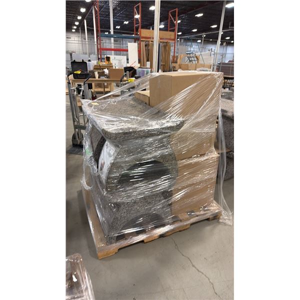 PALLET OF ASSORTED SHOW PROPS/FURNITURE