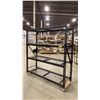Image 1 : PORTABLE 4-TIER METAL SHELVING UNIT