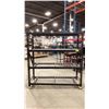 Image 3 : PORTABLE 4-TIER METAL SHELVING UNIT