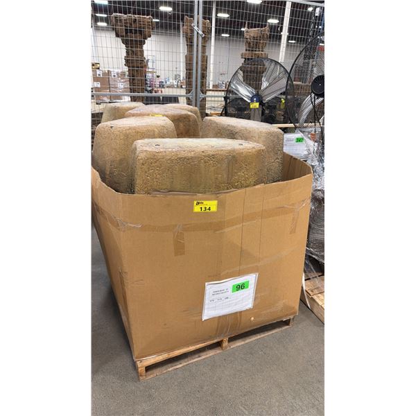 PALLET OF ASSORTED FOAM SHOW PROPS