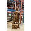 Image 2 : ORNATE GOLD PAINTED FOAM GUAN YU STATUE