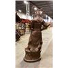 Image 5 : BRONZE PAINTED FOAM CHINESE GUARDIAN STATUE